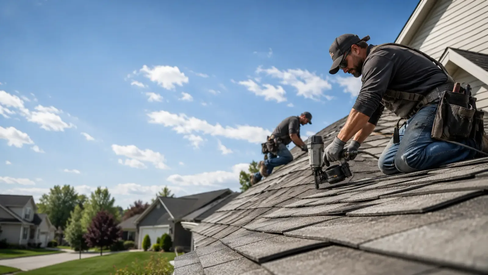 Storm Damage Roof Repair in Hellier, KY near me